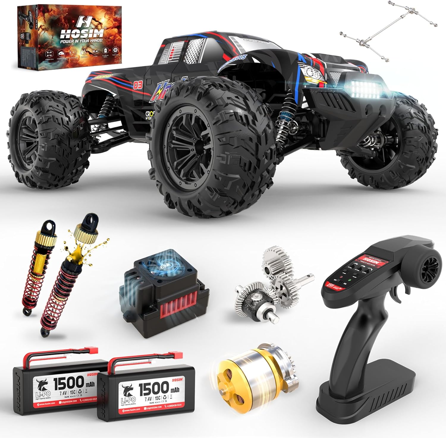 Monster Truck RC Brushless 4WD - Rc Hobby Grade Monster Truck recensione e prezzo